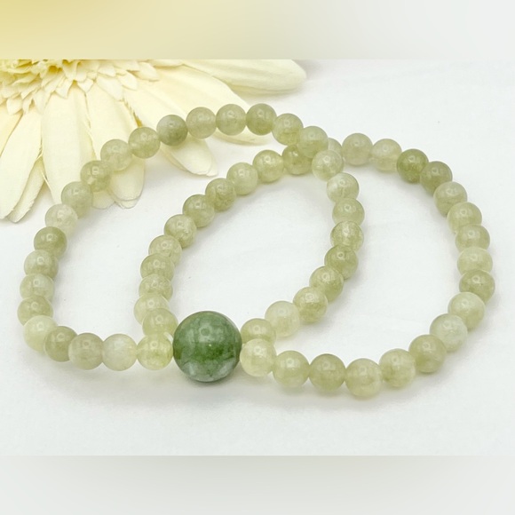 GREEN JASPER BRACELET - Picture 5 of 7